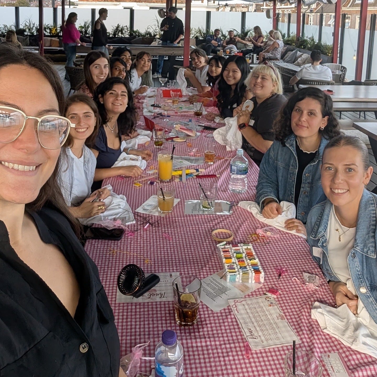 Private Event - Embroider your own beauty bag, sip & meet new friends!