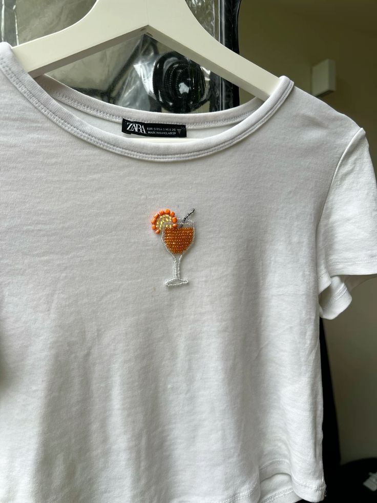 Embroider your own t-shirt, sip & meet new friends!