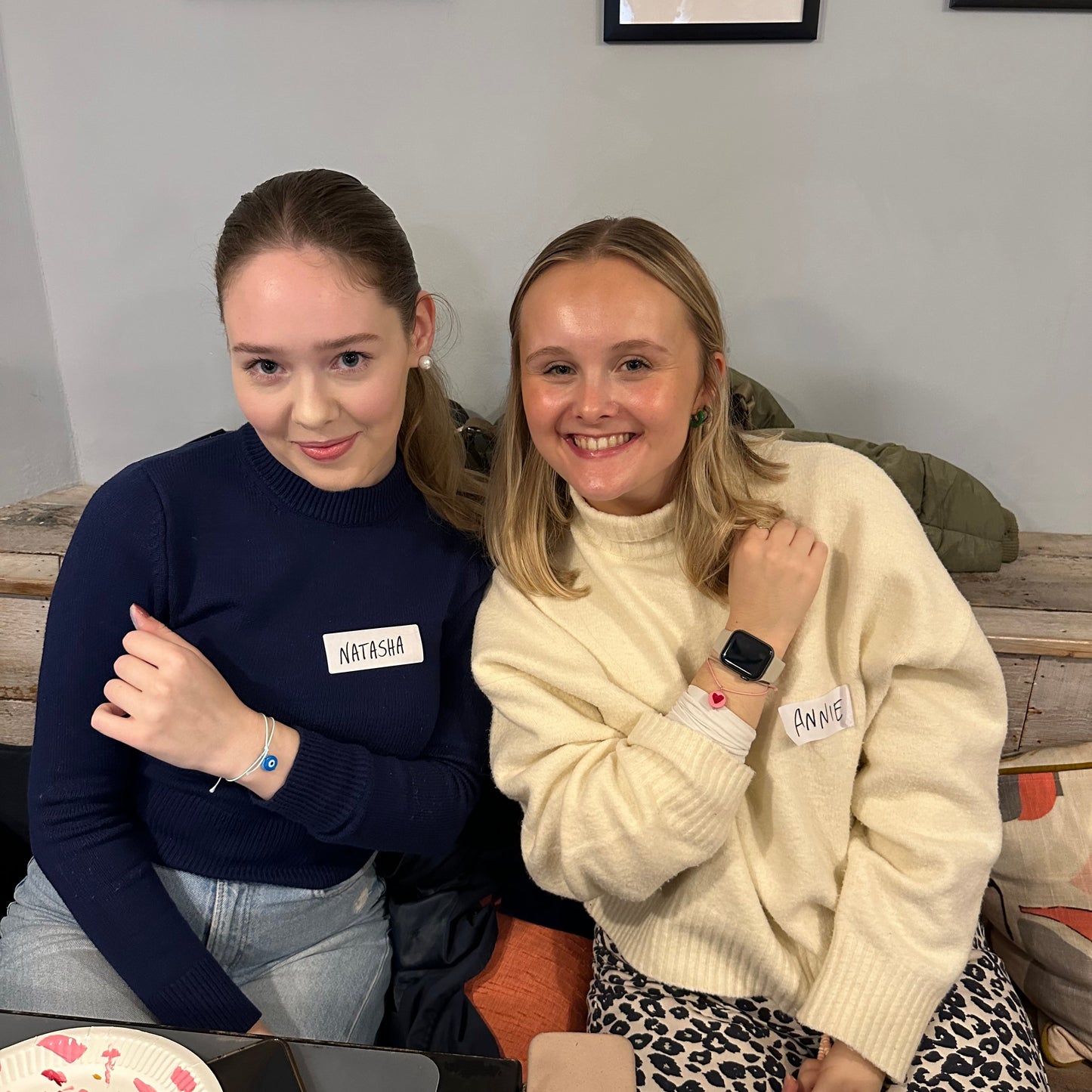 Hand painted jewellery, sip and chat