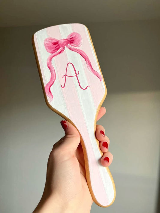 Design your own hair brush, sip and make new friends!