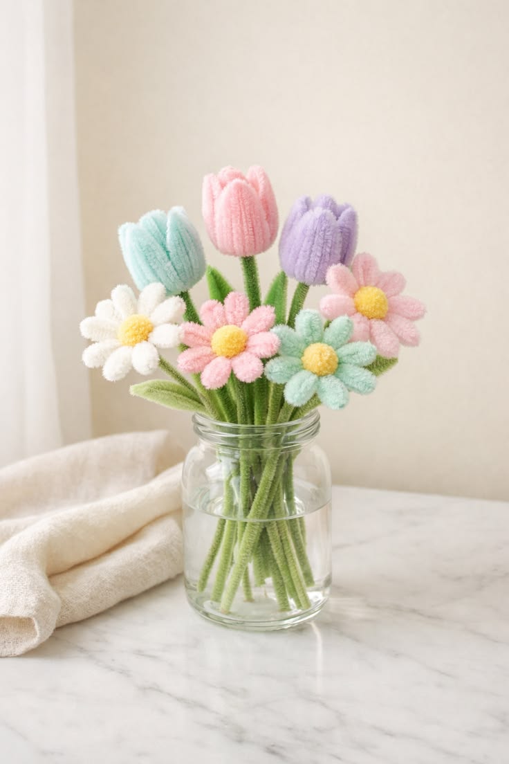 Create & Quiz night: Make your own Pipe Cleaner Flowers, Sip & Make New Connections!
