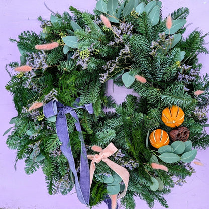 A Berry Christmas: Create Your Own Festive Wreath with Peony Belles!