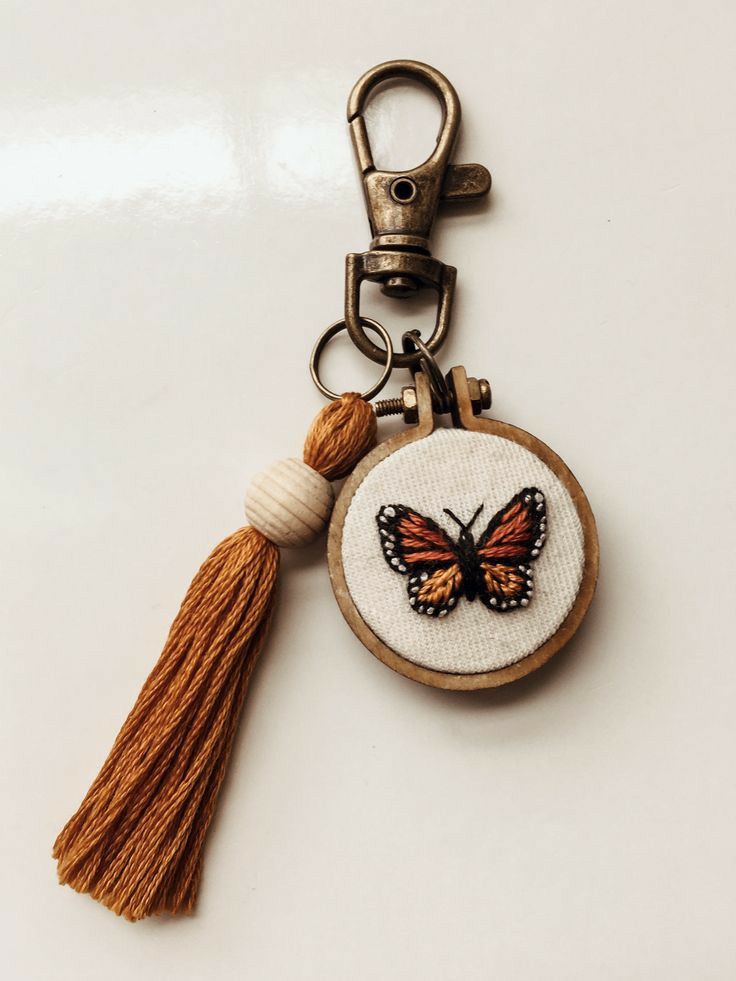 Embroider your own keychain, sip & meet new friends!
