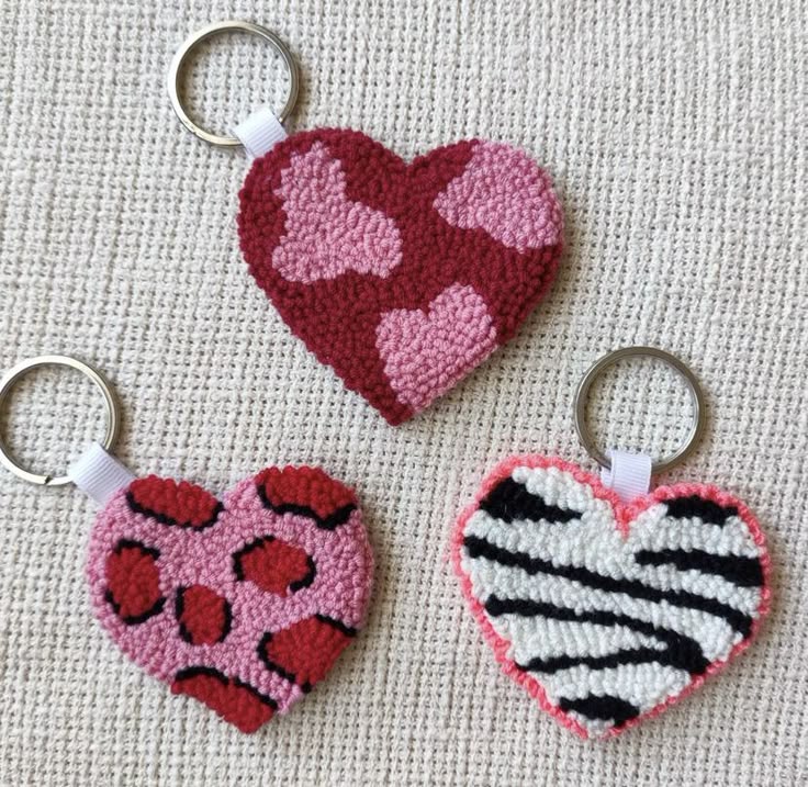 Punch Needle Keyring: Create, Laugh & Have fun!