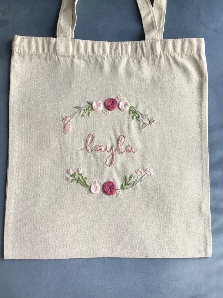 Embroider your own tote bag, sip & meet new friends!