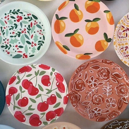 Hand-paint your own jewellery dish, sip & chat
