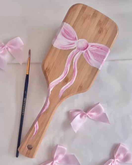 Design your own hair brush, sip and make new friends!