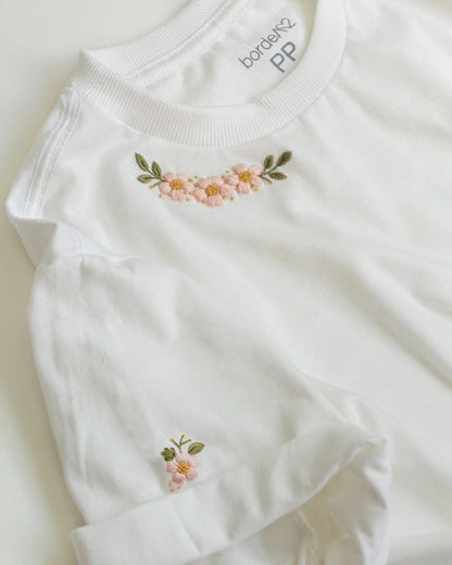 Embroider your own t-shirt, sip & meet new friends!