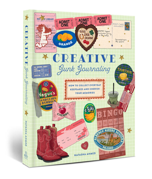 📚 Meet the Book: Creative Junk Journaling by Natasha Ahmed ✨ A Special Workshop in Collaboration with Quarto Publishing