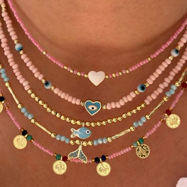 Design your own summer necklace/bracelet/anklet on a rooftop and meet like-minded friends!