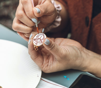 Hand - painted Jewellery with MAVÌ