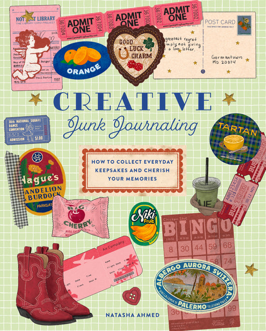 📚 Meet the Book: Creative Junk Journaling by Natasha Ahmed ✨ A Special Workshop in Collaboration with Quarto Publishing