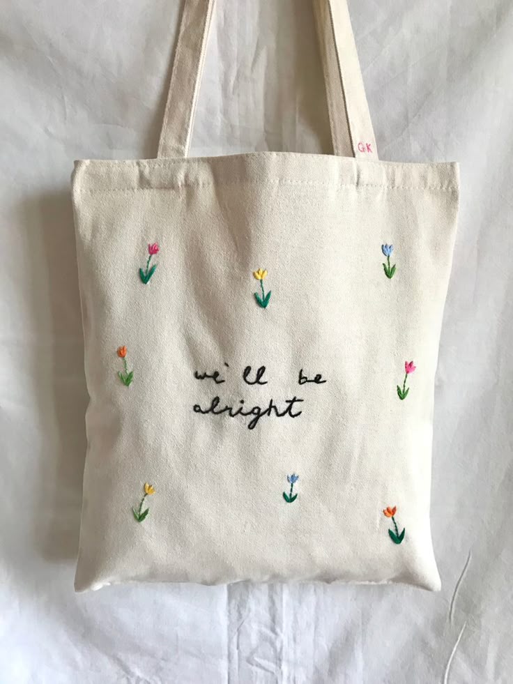 Embroider your own tote bag, sip & meet new friends!