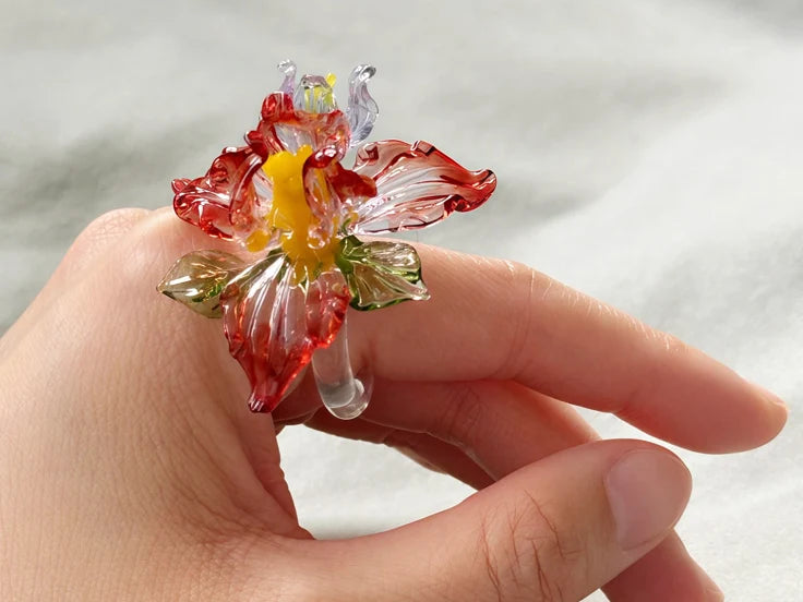 Flower Glass Rings Workshop & Chats ✨