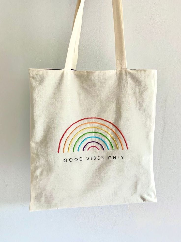 Embroider your own tote bag, sip & meet new friends!