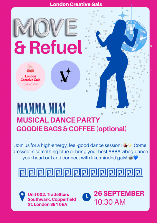 Move & Refuel: Dance Party, Goodie Bag & Coffee (optional) 🔥💃🪩🥐