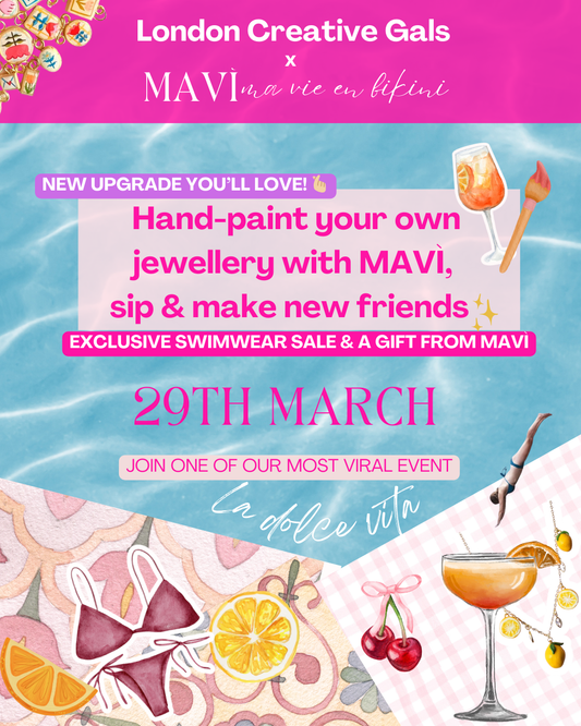 Hand - painted Jewellery with MAVÌ