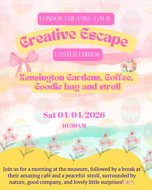 Easter Escape: Kensington Gardens, Coffee, Goodie bag and stroll