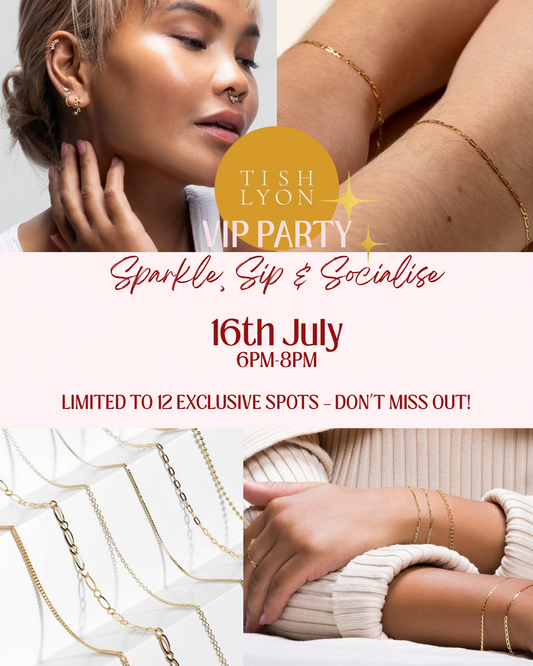 ✨ Tish Lyon VIP Party – Sparkle, Sip & Socialise ✨