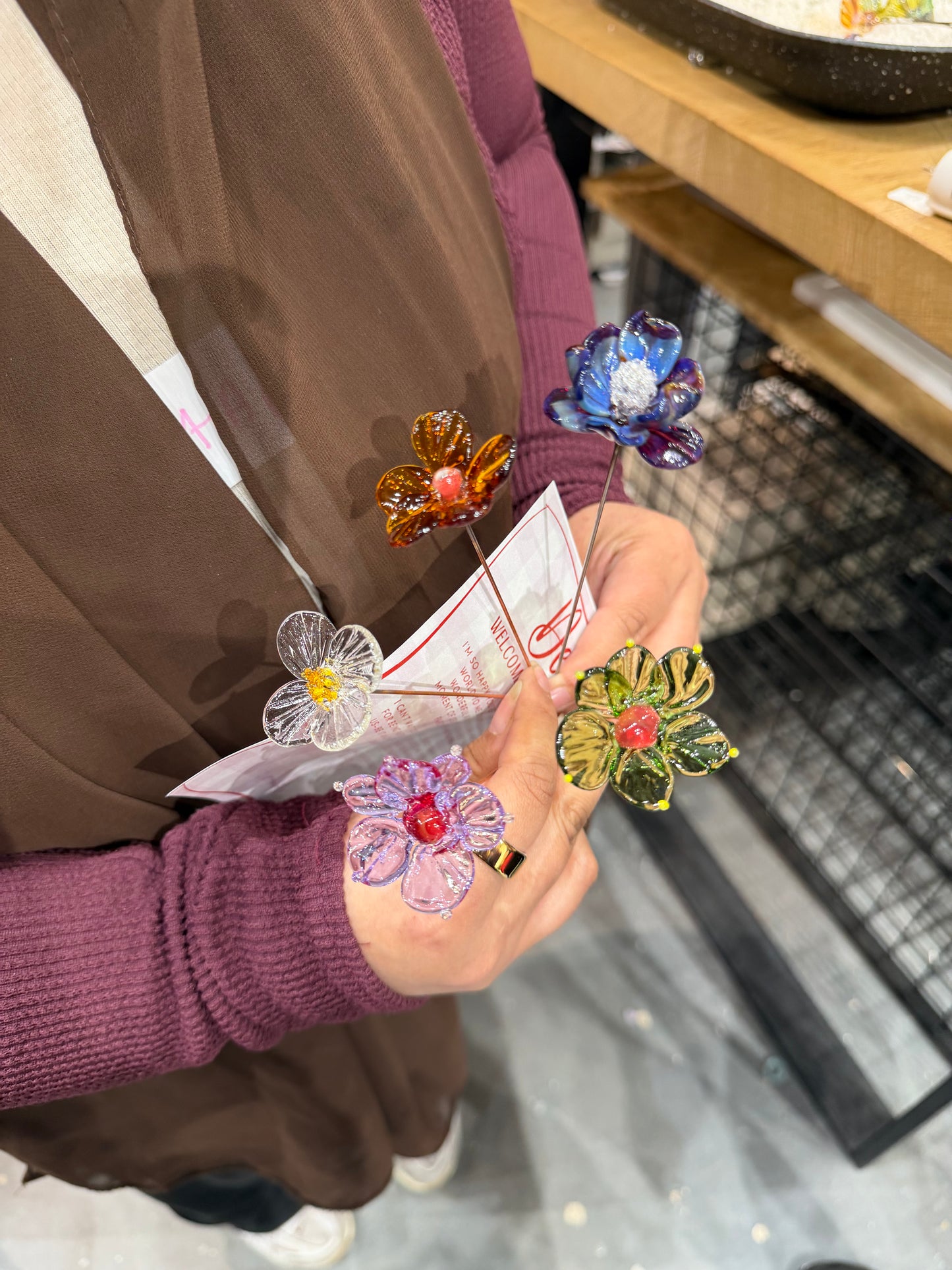 Glass Flower Lampworking Workshop