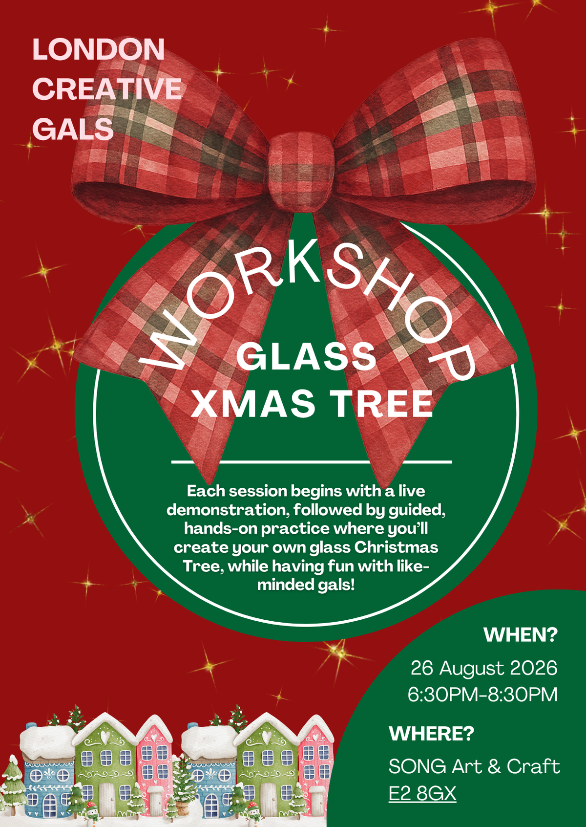 Special Edition: Glass mas Tree Lampworking Workshop