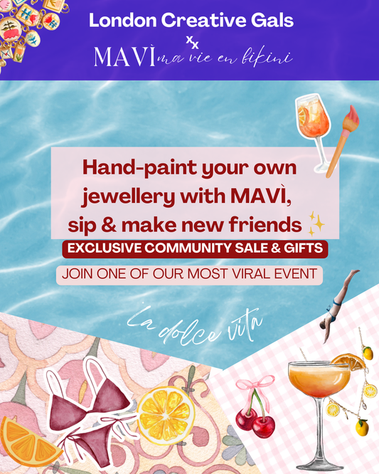Hand - painted Jewellery with MAVÌ