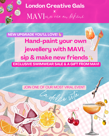 Hand - painted Jewellery with MAVÌ