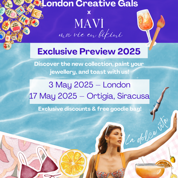 Hand - painted Jewellery with Ma Vie En Bikini