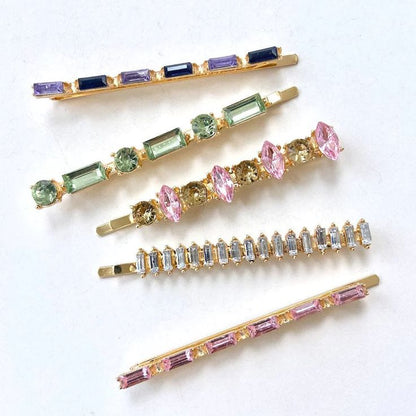 Create your own rhinestone and beaded hair clips while making new friends!