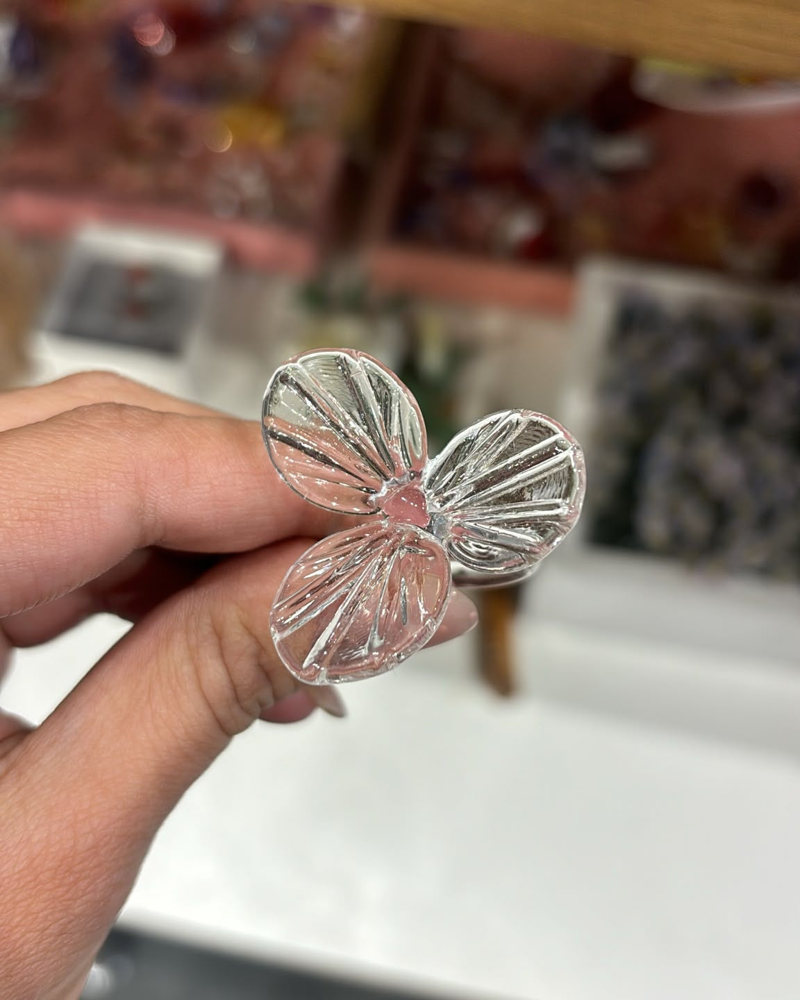Flower Glass Rings Workshop & Chats ✨