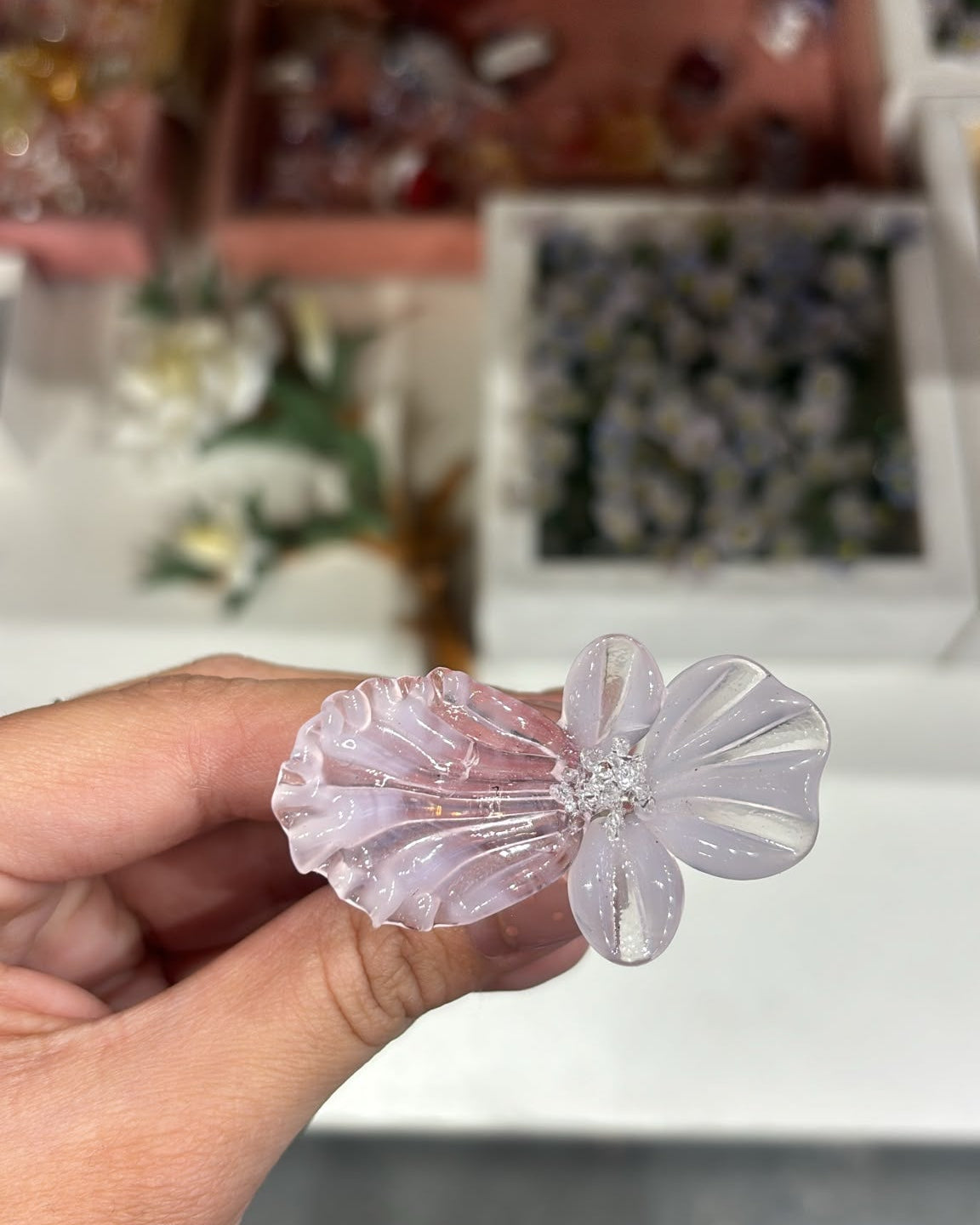 Flower Glass Rings Workshop & Chats ✨
