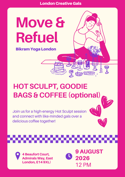 Move & Refuel: Hot Sculpt, Goodie Bag & Coffee (optional)