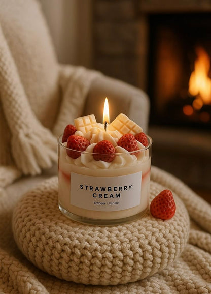 Make your own cheesecake candle, sip and meet new friends!