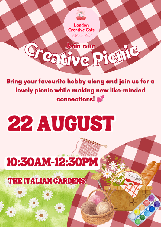 Creative Picnic: bring your own hobby, & have fun with us!