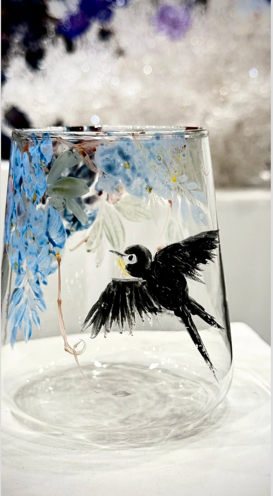 Professional Glass Cup Painting Workshop and chats! ✨