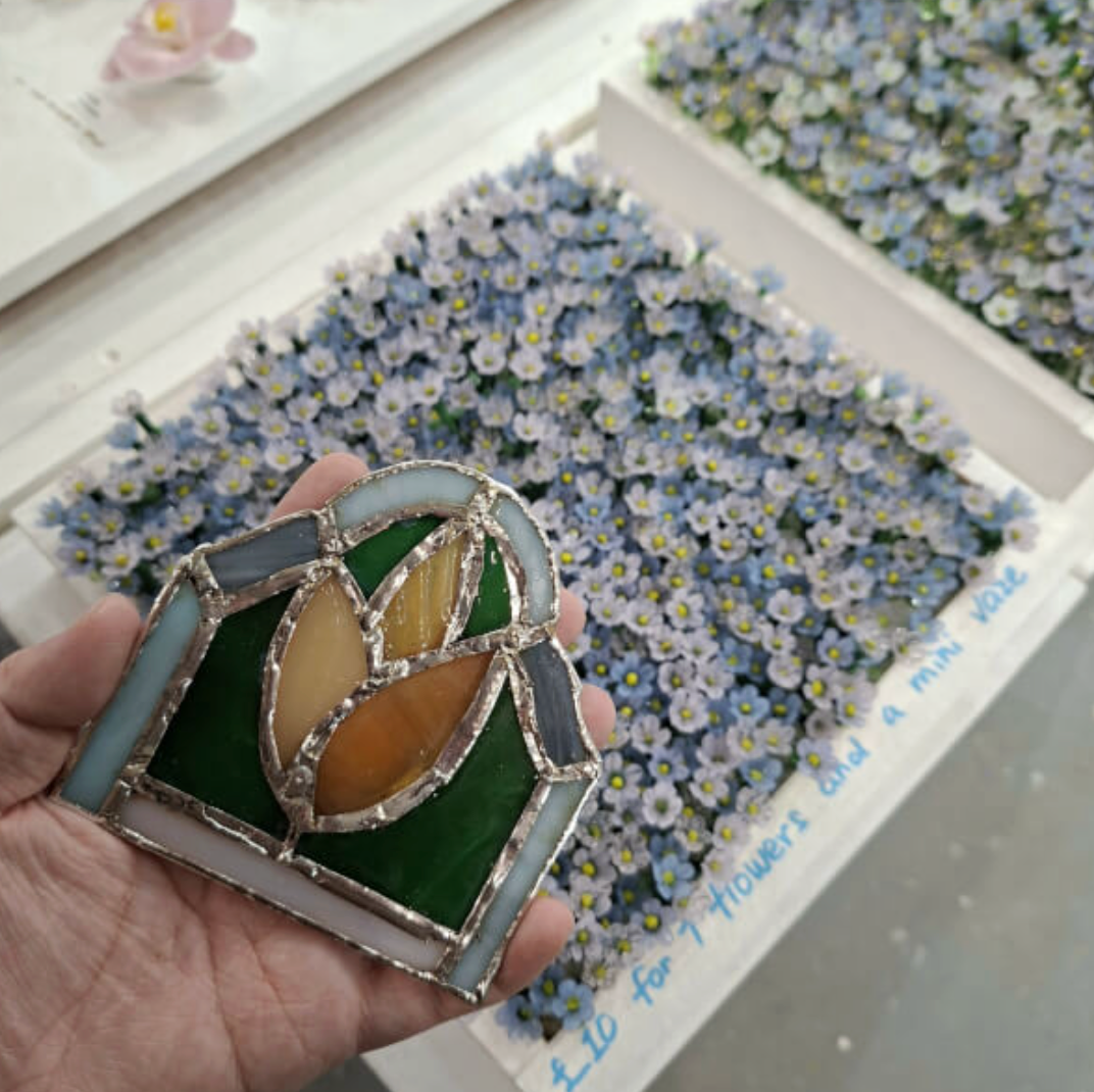 Stained Glass Workshop & Chats  ✨