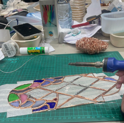 Stained Glass Workshop & Chats  ✨
