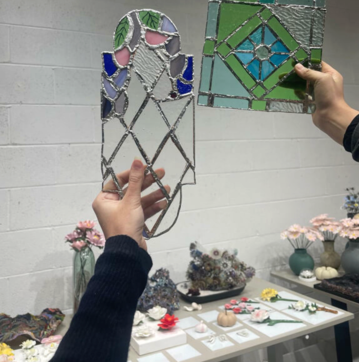 Stained Glass Workshop & Chats  ✨