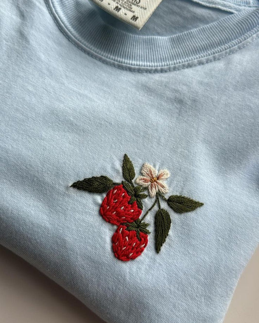 Embroider your own t-shirt, sip & meet new friends!