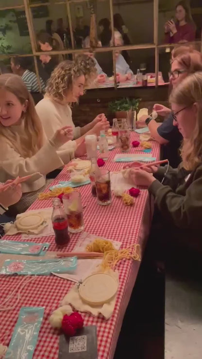 Flower Party: Make The Cutest Punch Needle Portable Mirror & have fun with us!