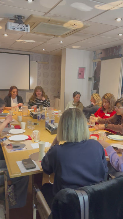 Hello New Year: hand-painted your own motivational mirror, sip & start the year with creative connections!